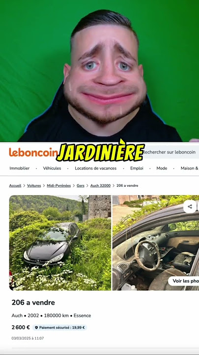 La jardinière à vendre 🤣 !! #leboncoin #fleur #jardin