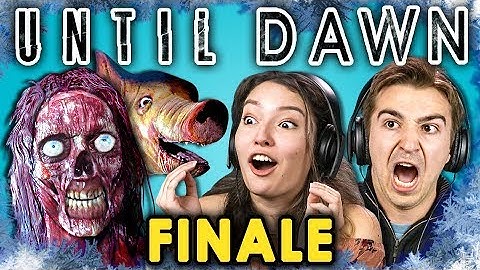 FINAL EPISODE! | UNTIL DAWN - Part 9 (React: Let