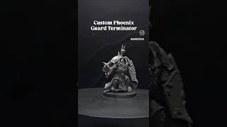 phoenix guard terminator kitbash #emperorschildren #warhammer40k #kitbash #warhammer #miniature
