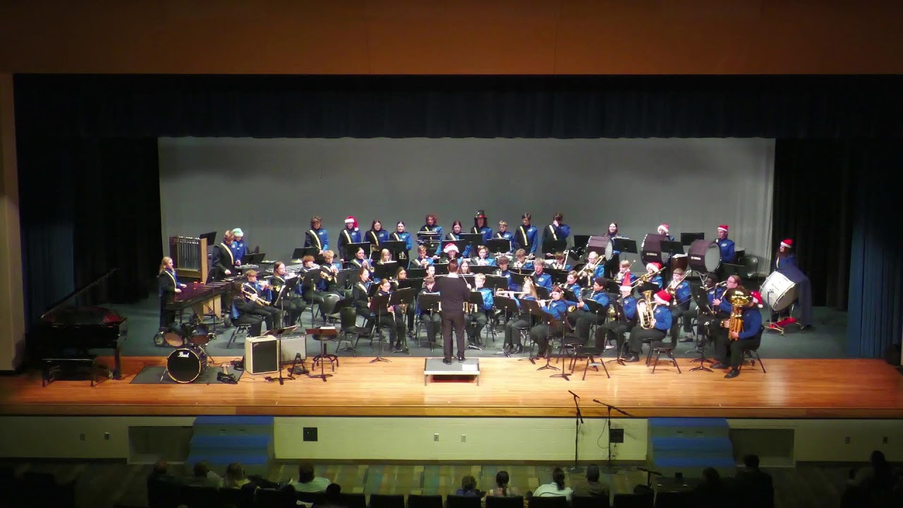 Wahoo High School Music 6-12 Winter Band Concert 12-15-25