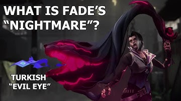 FADE LORE ORIGINS | VALORANT LORE