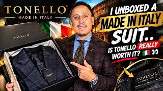 I Unboxed a MADE IN ITALY Suit… Is Tonello REALLY Worth It? 🇮🇹👀