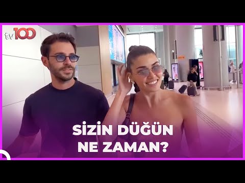 Hande Erçel ve Hakan Sabancı Tatilden Döndüler