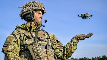 British Army unveils bug-like drones which can withstand 40mph winds
