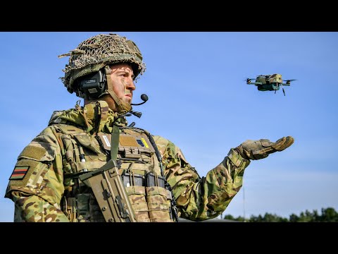 British Army unveils bug-like drones which can withstand 40mph winds