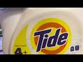 Laundry detergent load size