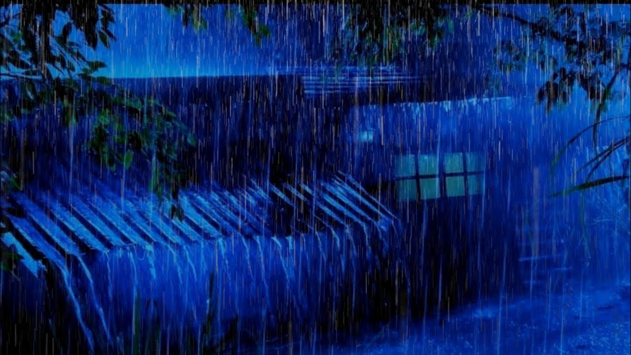 Fall Asleep Faster with Soft Storm Sounds and Calm Night Rain