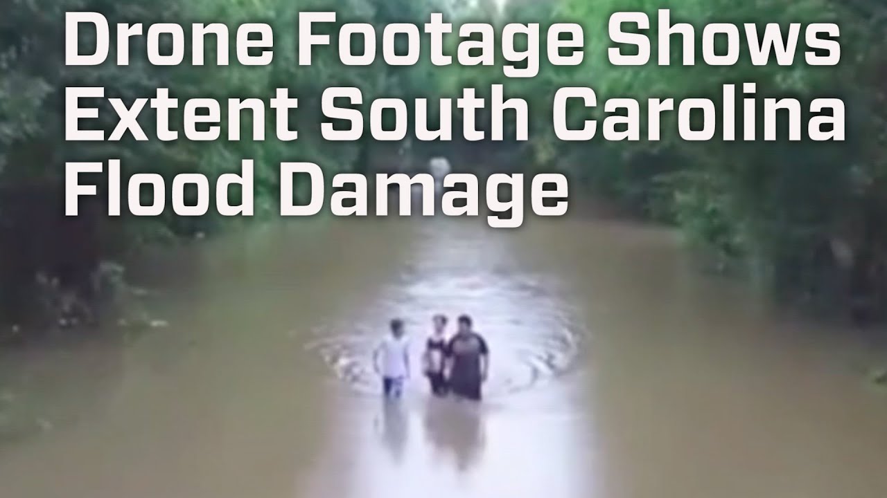 This Drone Footage Shows the Extent of the South Carolina Flood Damage ...