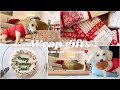 Wrapping Xmas gifts with my miniature dachshund puppy 🎅🏼🐾❤️
