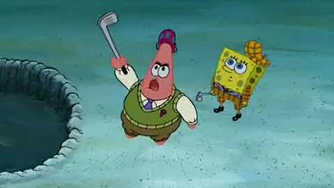Spongebob Squarepants - Patrick Gets Struck By Lig...