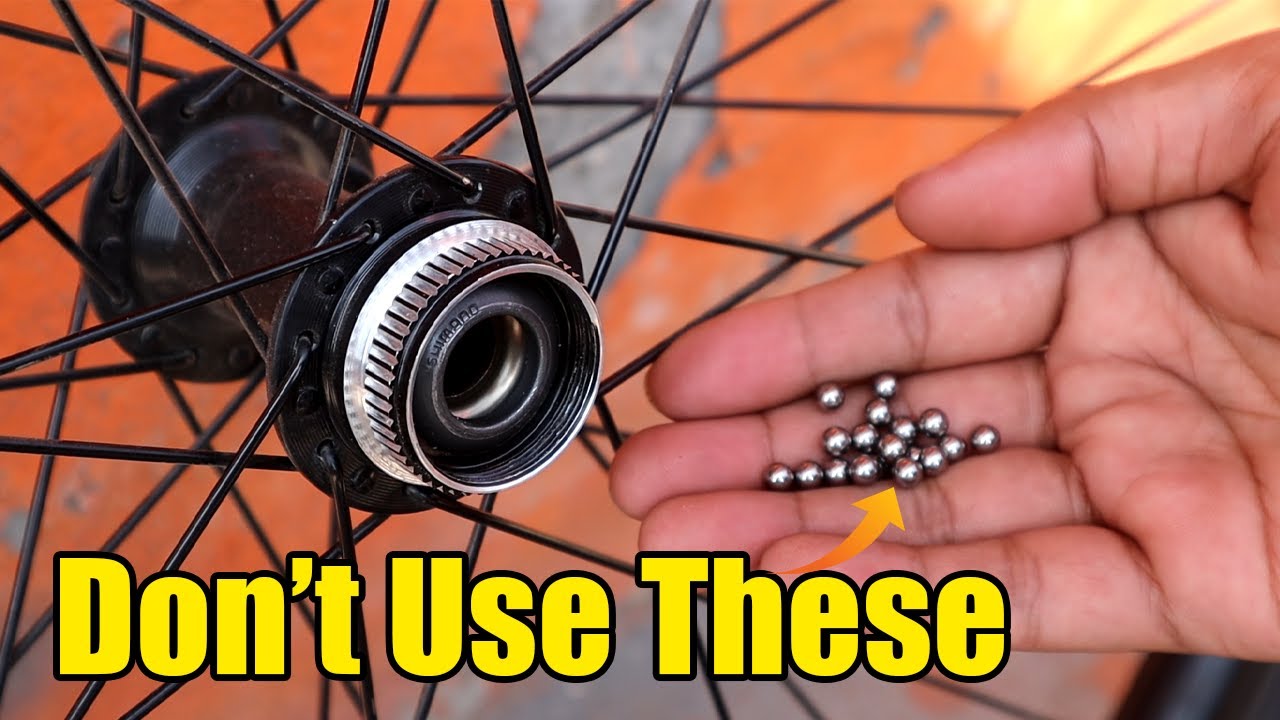 Do This and make your CYCLE Smooth and FAST  How To Service Shimano Ball  Bearing MTB Wheels Hubs 