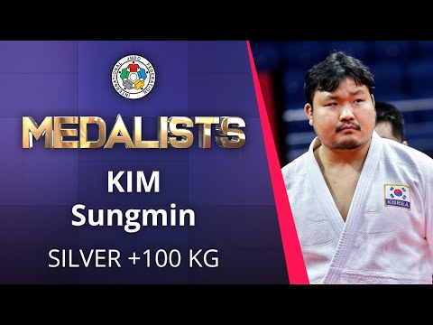 KIM Sungmin Silver medal Judo Tashkent Grand Slam 2021