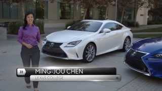 Fast Facts: The 2015 Lexus RC & RC F SPORT Walkaround Video