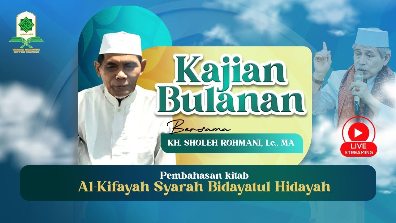 🔴 LIVE | KAJIAN BULANAN ( YDSC ) | KH. SHOLEH ROHMANI, LC, MA