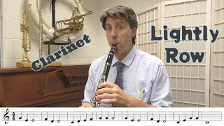 Lightly Row Clarinet