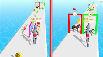 Evolution Run 🦕👉👦 All Levels Gameplay Android,ios