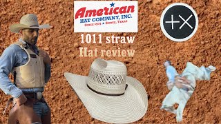 American hat company 1011 straw hat review