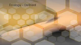 Introduction to Ecology