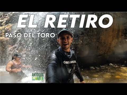 📌EL RETIRO - 💚🤍Antioquia senderismo - 💦Cascada Paso del Toro🐂