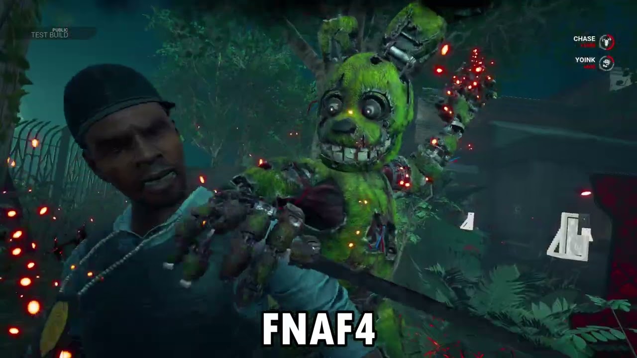 【DBD】Springtrap jumpscare with FNAF sounds