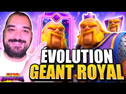 L'évolution GÉANT ROYAL arrive sur Clash Royale !