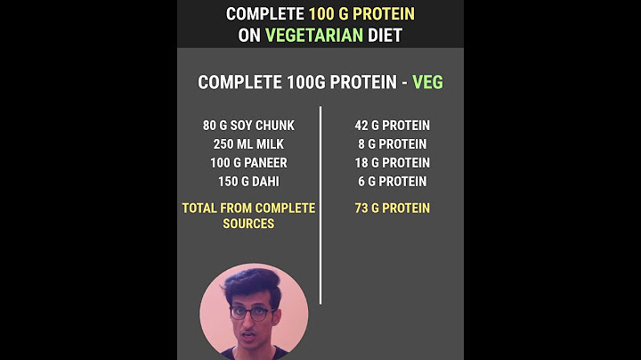 Complete 100g Protein On Vegetarian Diet | #shorts 69