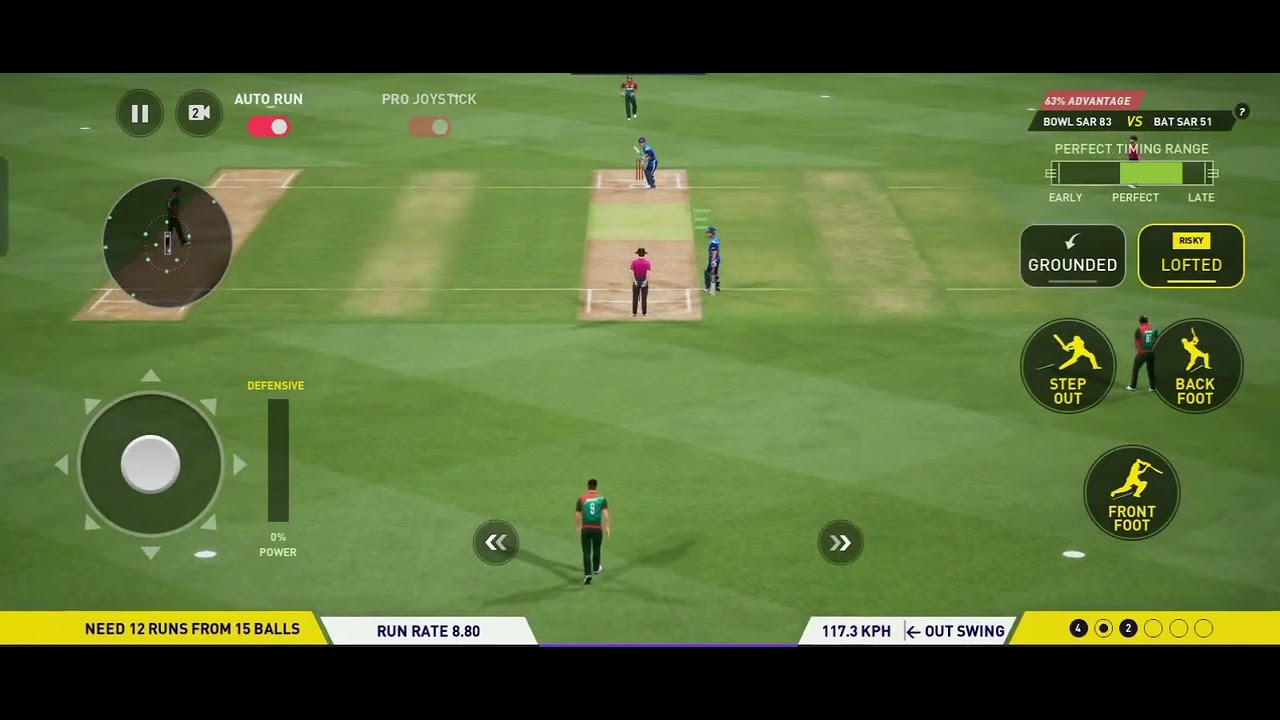 Epic Finish! Scoring 42 Runs in 14 Balls | Dream Cricket 24 Daily ...
