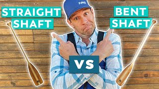 What's the Best Canoe Paddle  Straight Shaft vs Bent Shaft