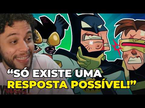 Qual era o melhor desenho da hora do almoço? | React Mateus 505 - Cassioesb