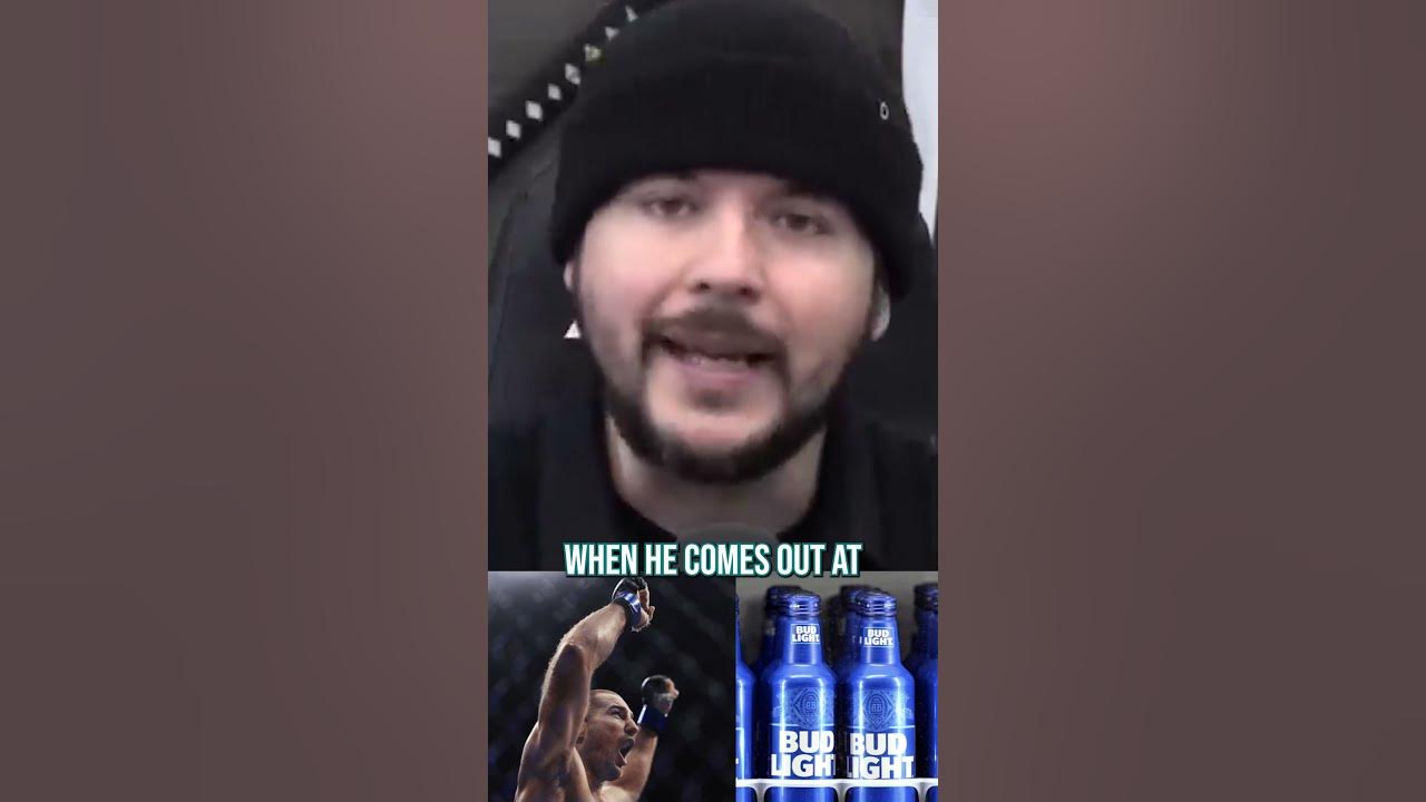 Sean Strickland Grabs Bud Light By The Balls #shorts