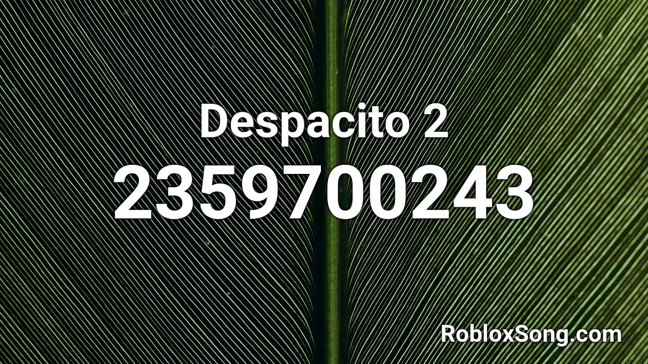 Despacito 2 Roblox Id Roblox Music Code Youtube - despacito boombox id roblox code