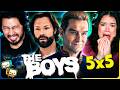 THE BOYS 5x5 REACTION! | Karl Urban, Jack Quaid, Antony Starr, Erin Moriarty | Amazon Prime