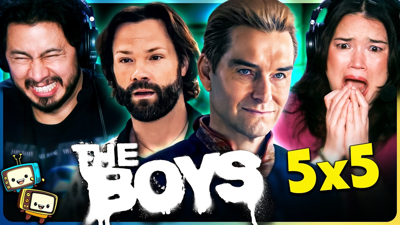 THE BOYS 5x5 REACTION! | Karl Urban, Jack Quaid, Antony Starr, Erin Moriarty | Amazon Prime
