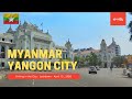 Yangon Driving Tour : Stay at Home 2020 (April) | Semi Lockdown | မဟာသင်္ကြန်အကြိုနေ့မြင်ကွင်း 2020