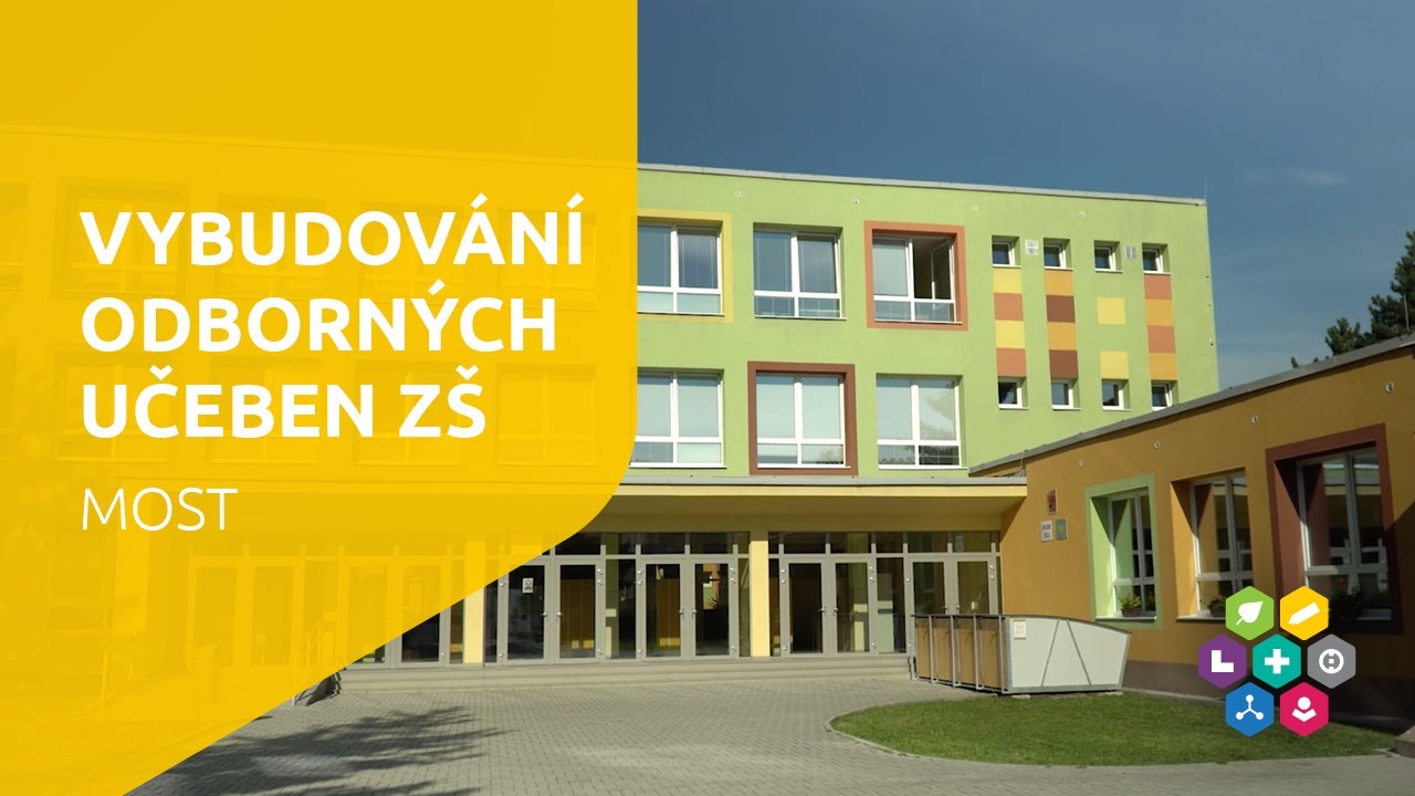 Modernizované učebny 4. základní školy v Mostě