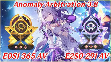 Anomaly Arbitration 3.8 - E0S1 & E2S0 Castorice King in Check 30M Sunday 0 & 1 Cycle Clear | HSR