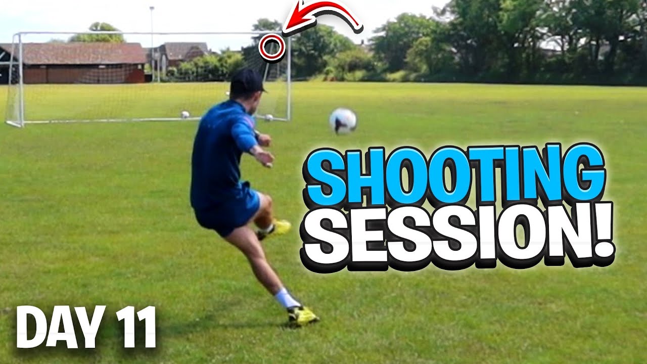 Insane Footballers SHOOTING Session BEST SESSION YET... (DAY IN THE