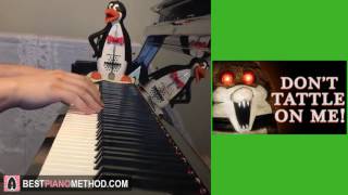 TATTLETAIL SONG - Don't Tattle On Me - Fandroid (Caleb Hyles) (Piano Cover by Amosdoll)