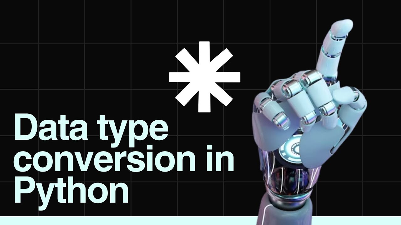 Type conversion in python - YouTube