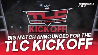 Big Tag Team Match Announced For Tonight TLC Kickoff Show
