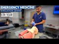 EMERGENCY classes at the SIMULATION CENTRE