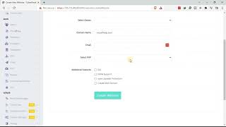 how to add a domain on cyberpanel