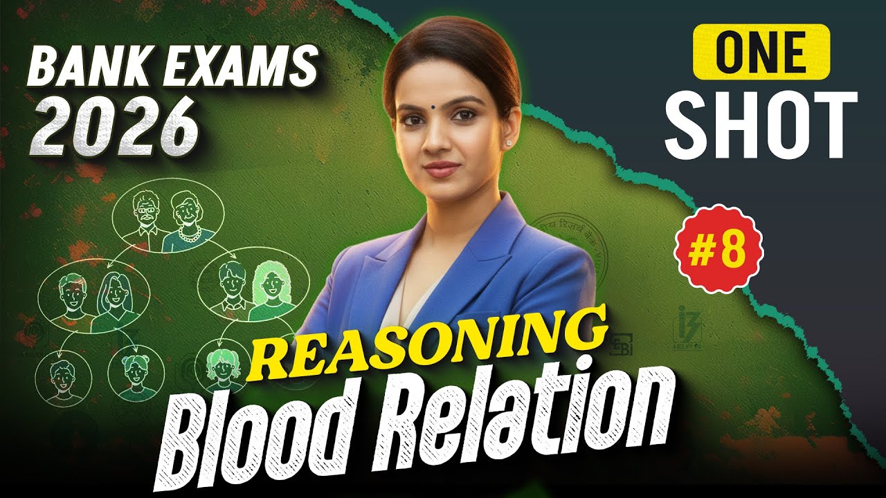 Bank Exams 2026 | Blood Relation | Blood Relation in One Shot | Reasoning By Sona Ma'am