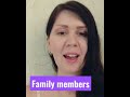 family members: boy and girl in Russian!