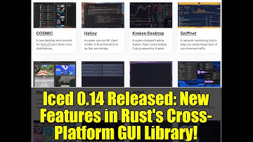 Iced 0.14 Released: New Features in Rust