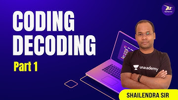 Reasoning | Coding - Decoding  HPCL | GATE | ESE | HAL | AFCAT | Campus Placement