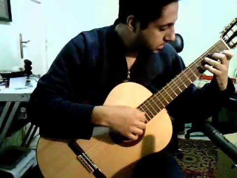 Minuet by "Krieger", Classical Guitar