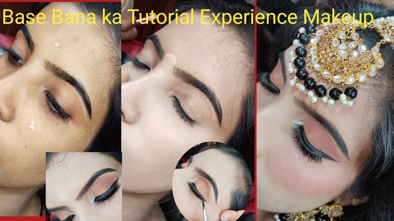 How to do Fair Makeup on Dark Skin Tone || soft Eyeshadow eyes makeup ...