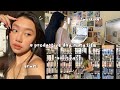 DAILY VLOG | a productive day in my life as a college student | grwm, cooking and grocery shopping🔅