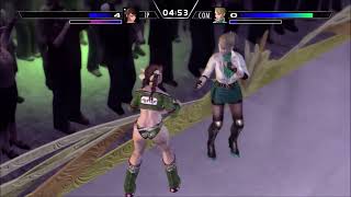 Rumble Roses XX: Aigle vs. Miss Spencer.